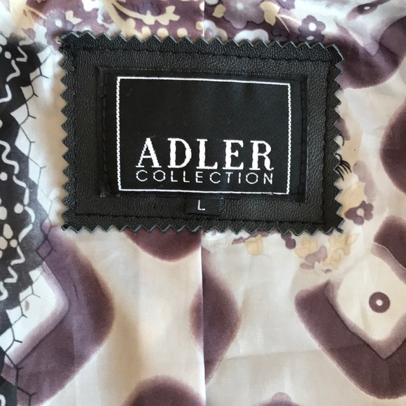 Adler Collection Black Leather Jacket - Picture 8 of 8